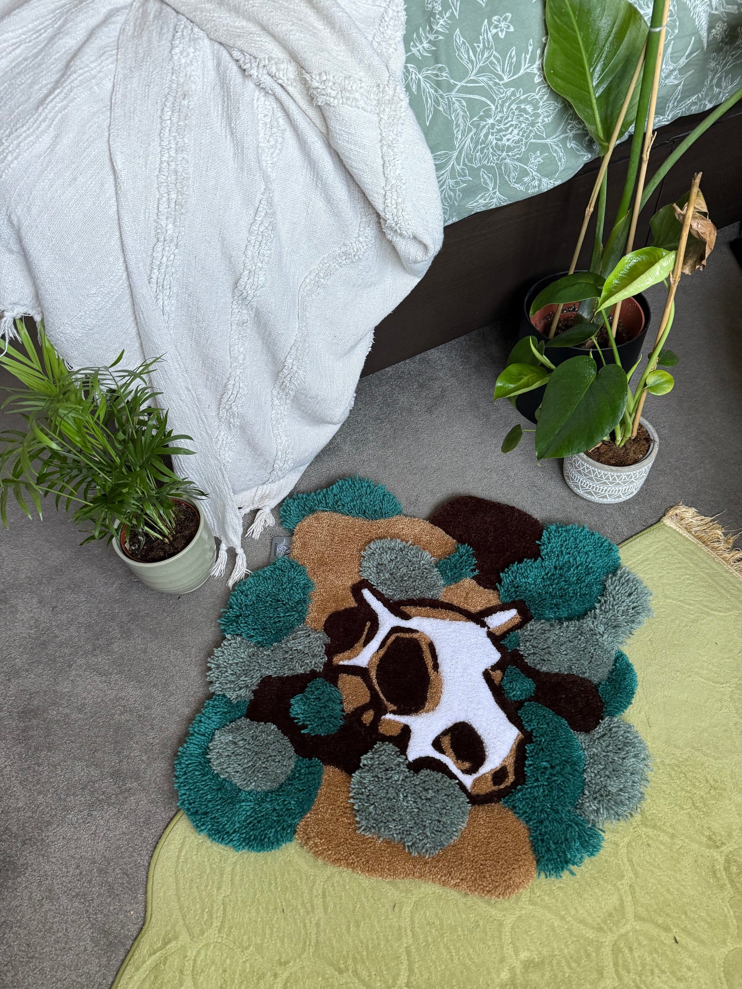 Cubone in Moss Rug