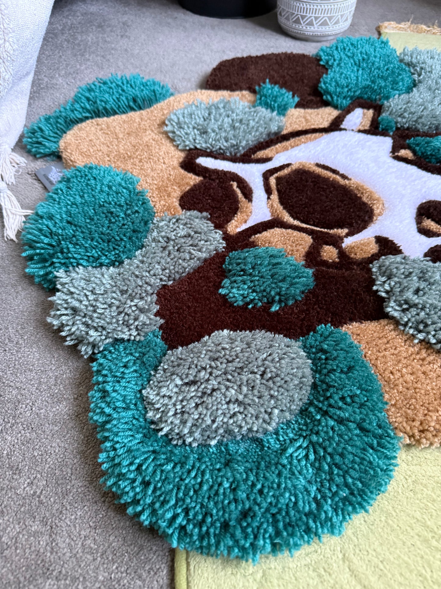 Cubone in Moss Rug