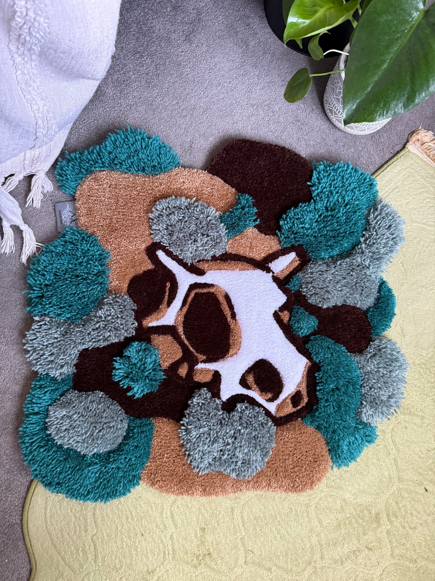 Cubone in Moss Rug