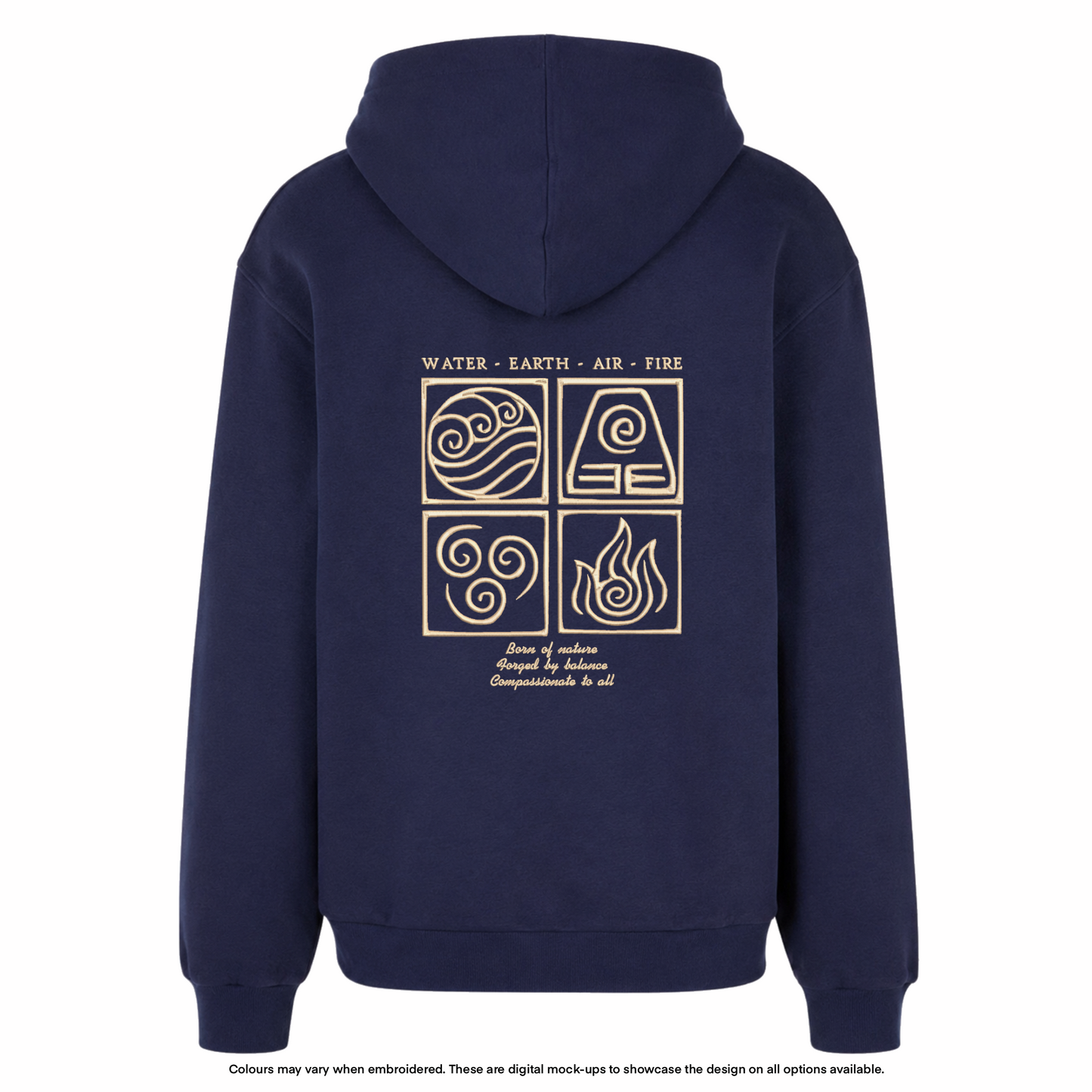 Four Nations Embroidered Zip-Up