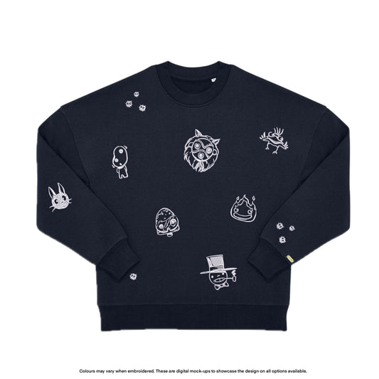 Ghibli Patchwork Sweater