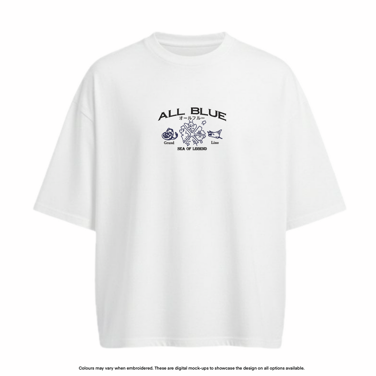All Blue Tee