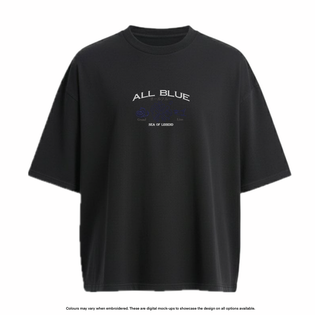 All Blue Tee