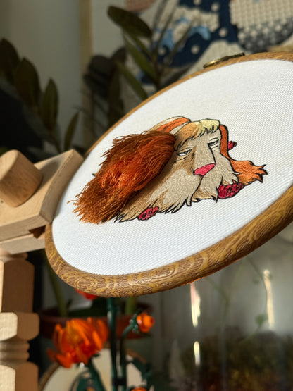 Hein 7” Embroidery Art