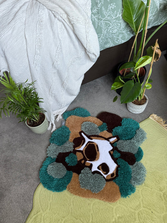 Cubone in Moss Rug