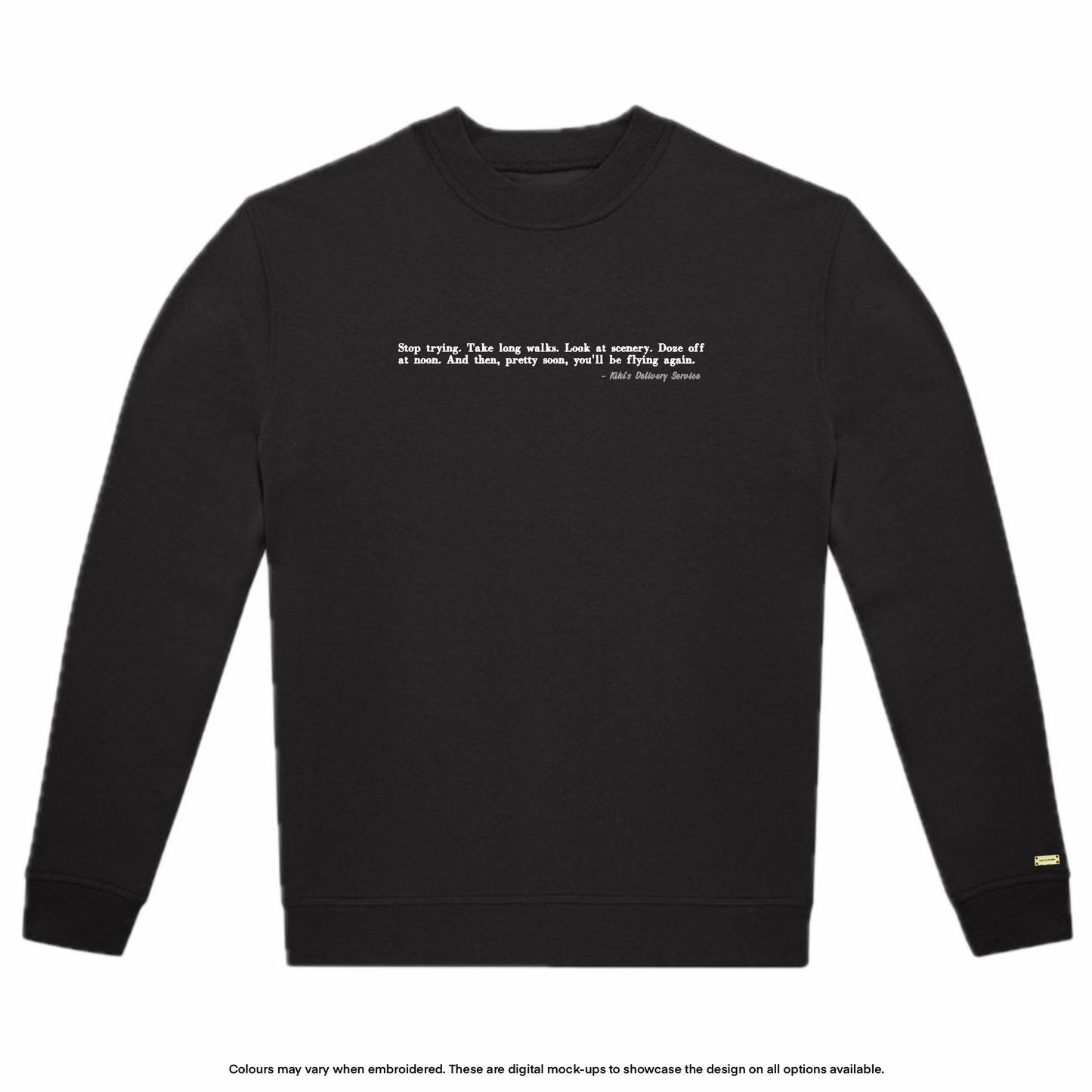 "Stop trying" Sweater