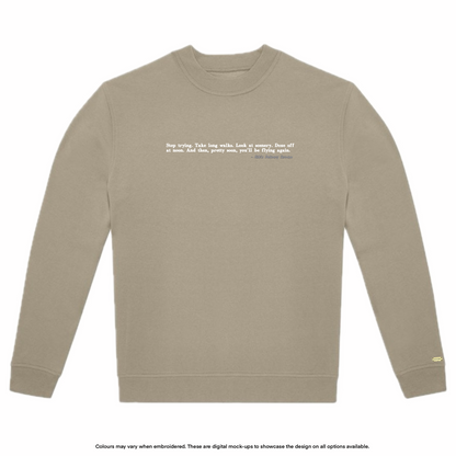"Stop trying" Sweater