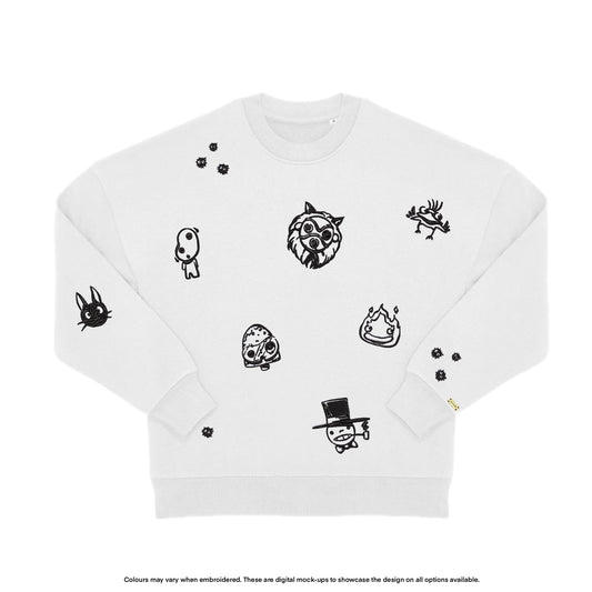 Ghibli Patchwork Sweater