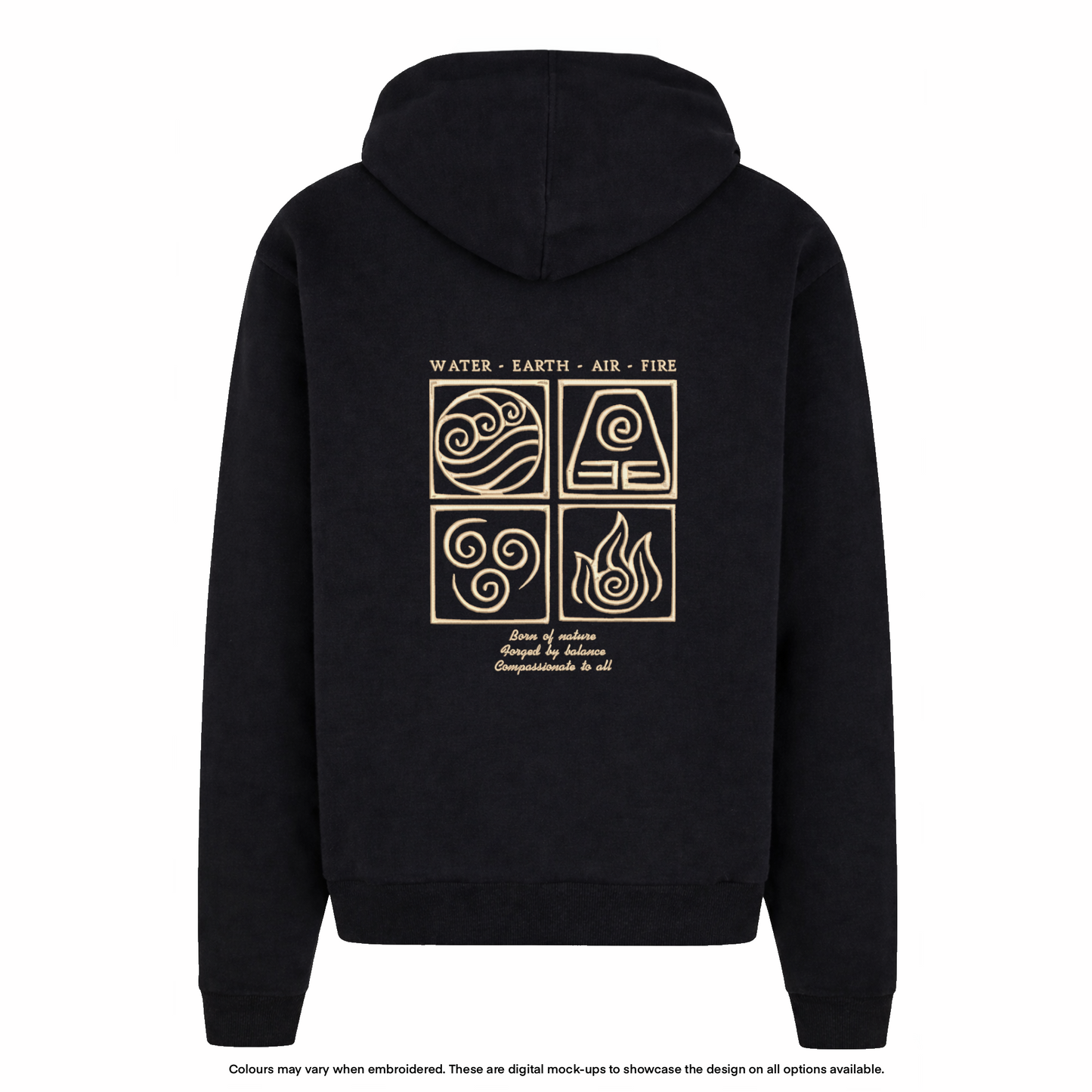 Four Nations Embroidered Zip-Up
