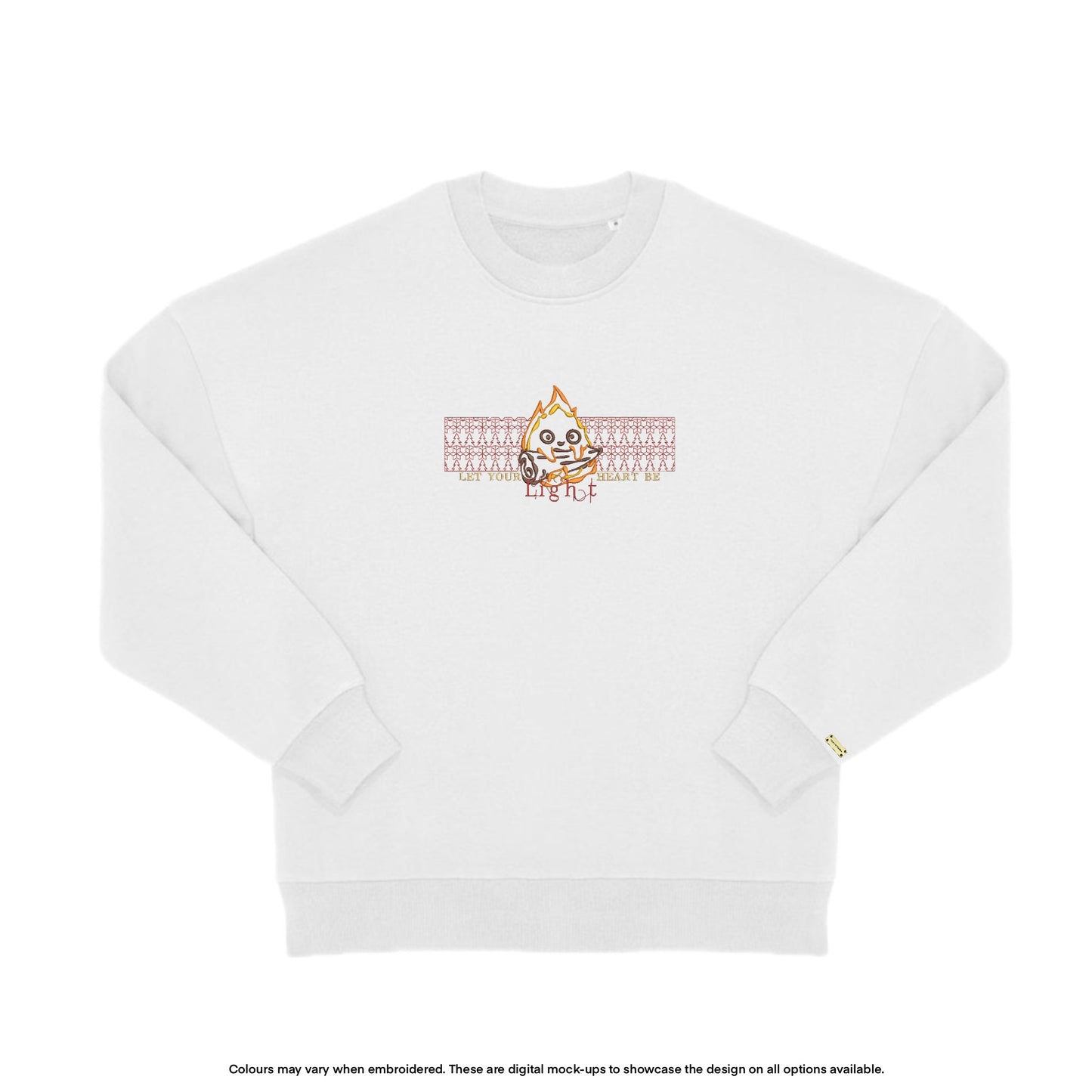 Ghibli Let Your Heart Be Light Sweater