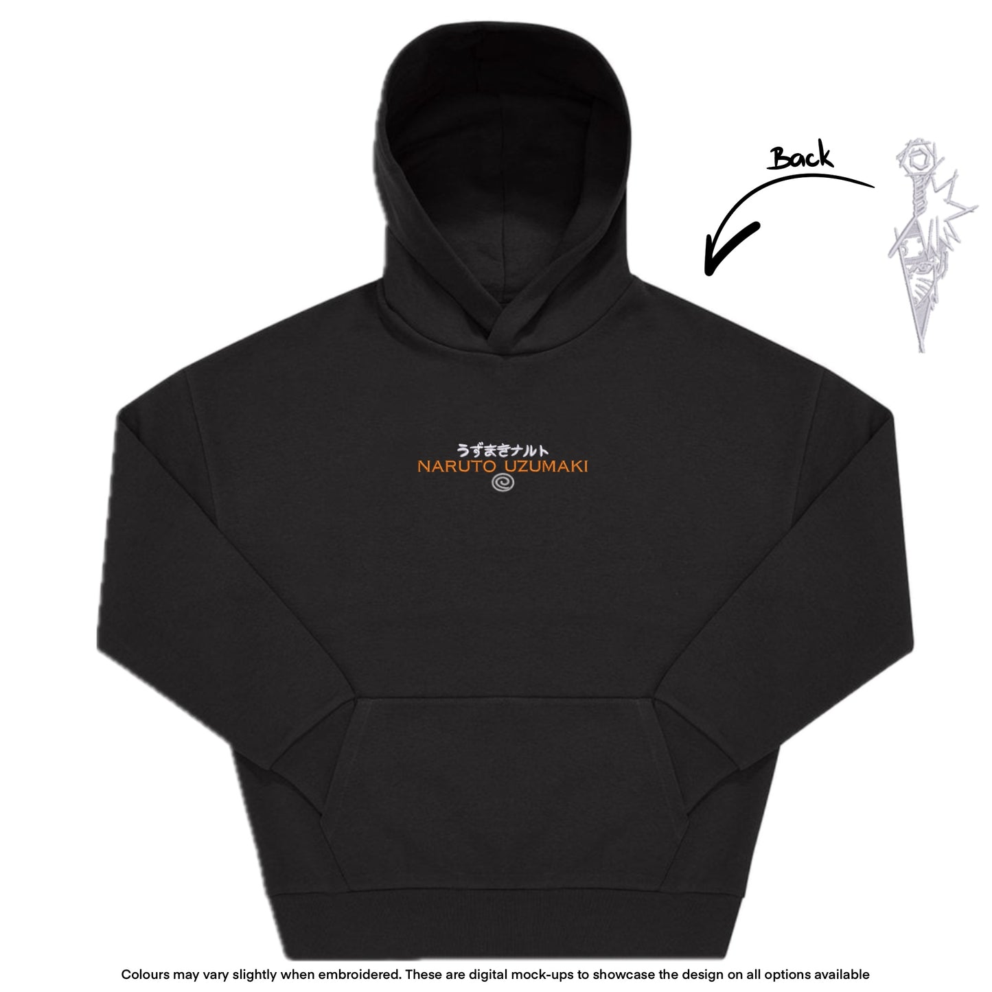NS Naruto Kunai Hoodie