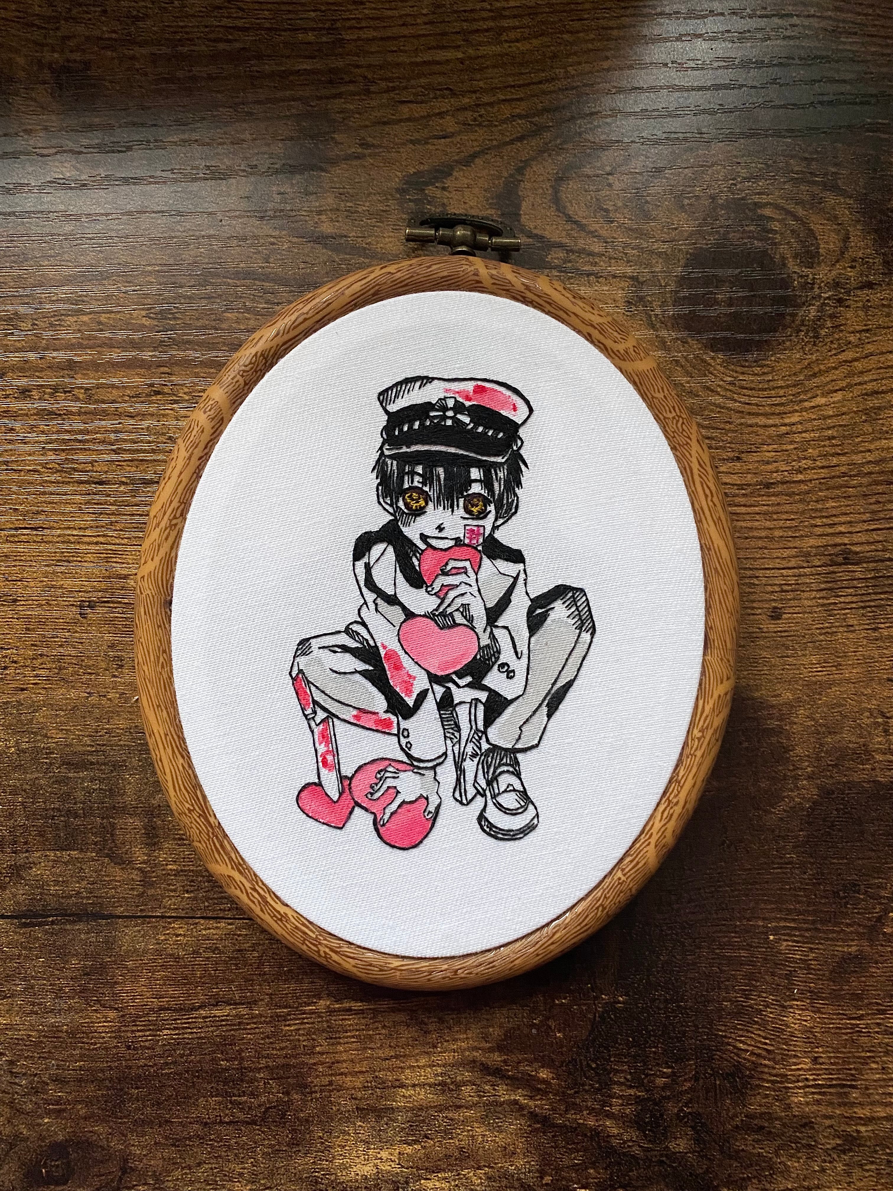 Hanako-Kun 5.5” Embroidery Art